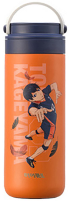 LocknLock 樂扣樂扣 排球少年!! 烏野高中排球社 Metro 雙向保溫保冷背帶隨行杯
