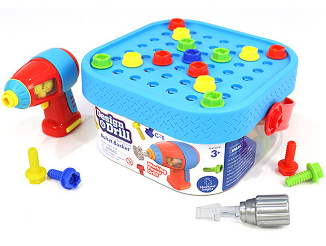 디자인앤드릴 러닝리소스 버킷 활동세트 EDI4145, 혼합색상, 1세트