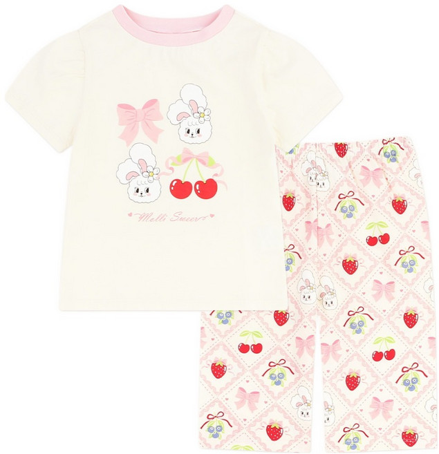 mollimelli friends Berries Chouchou 室內服上下套裝