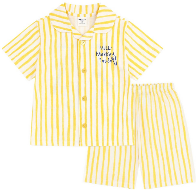 몰리멜리프렌즈 나비 파스타 반팔 파자마 상하의 세트