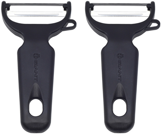 리온주방 Y자형 감자칼, 블랙, 2개