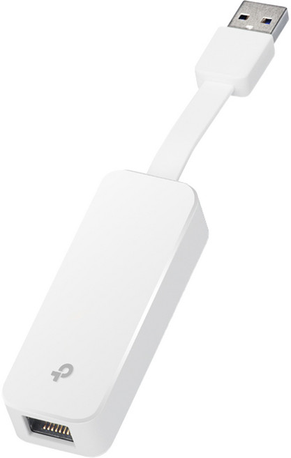 tp-link USB3.0 Gigabit家用乙太網路卡 USB轉RJ45 UE300, 白色, 1個