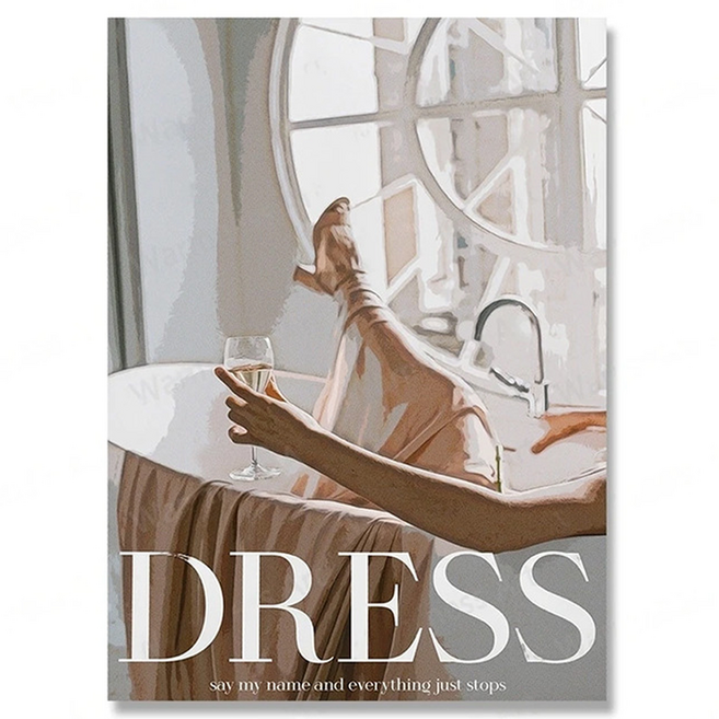 스마트차니 레트로 감성 아트포스터 타입 3