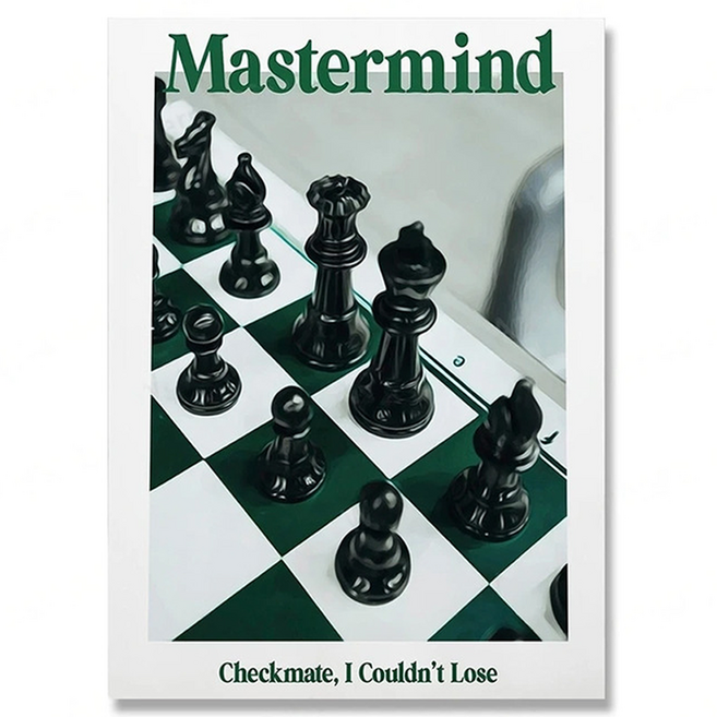 스마트차니 레트로 감성 아트포스터 타입 7