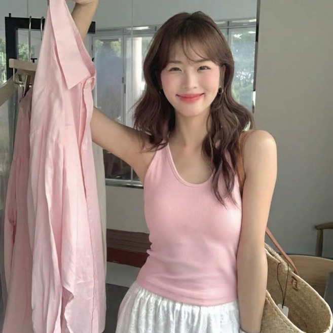 arua 프렌치 볼륨 나시 브라탑