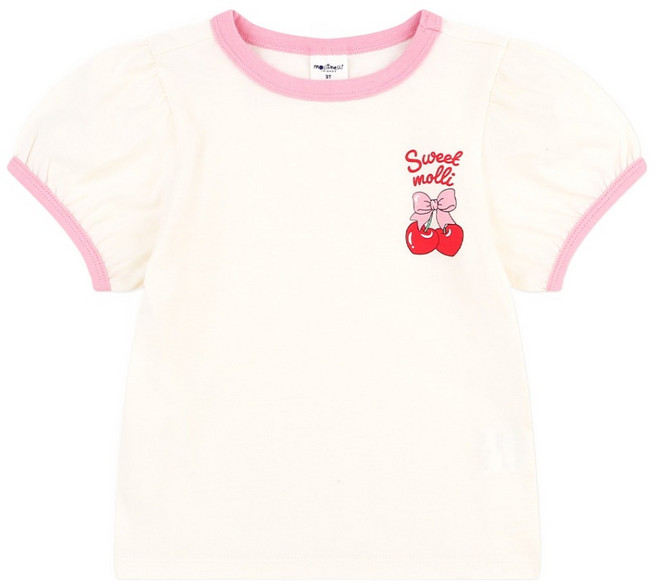 몰리멜리프렌즈 스윗 체리 몰리 퍼프 티셔츠