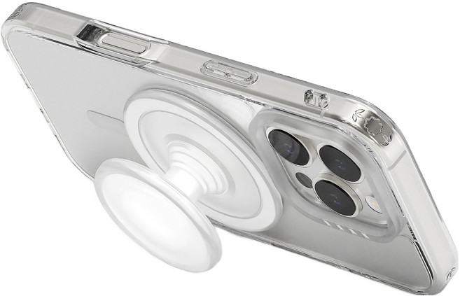 아이히트코리아 에어쉴드 맥세이프 마그네틱 스마트톡, 화이트, 1개