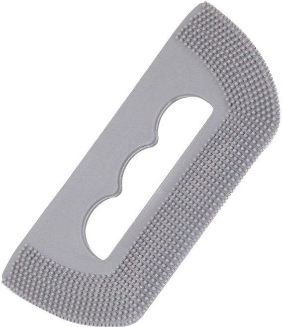 행복한댕냥이 반려동물 실리콘 털제거기 13 x 5.6 cm, 1개, 그레이