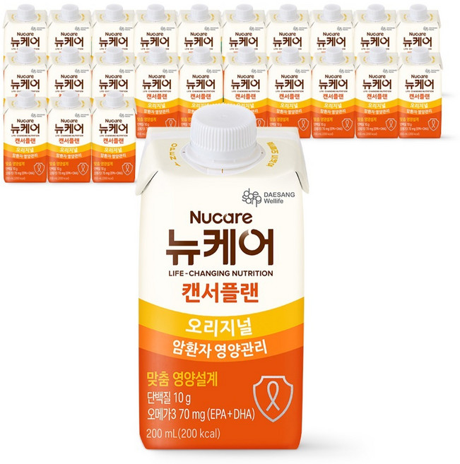뉴케어 캔서플랜 오리지널 환자영양식, 200ml, 24개