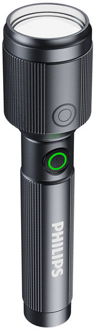 PHILIPS 飛利浦 變焦鋁合金手電筒 690流明 IP44 SFL2141, 灰色, 1個