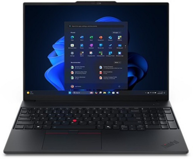 레노버 2026 씽크패드 E16 ILL G3 AI 코어Ultra7 인텔 14세대, Black, 22AY0042KR, 512GB, 32GB, WIN11 Home