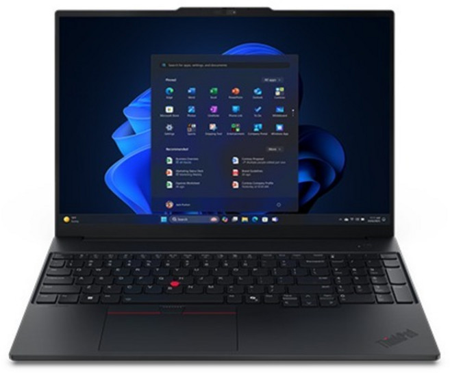 레노버 2026 씽크패드 E16 ILL G3 3K AI 코어Ultra5 인텔 14세대, Black, 22AY0040KR, 512GB, 16GB, WIN11 Home