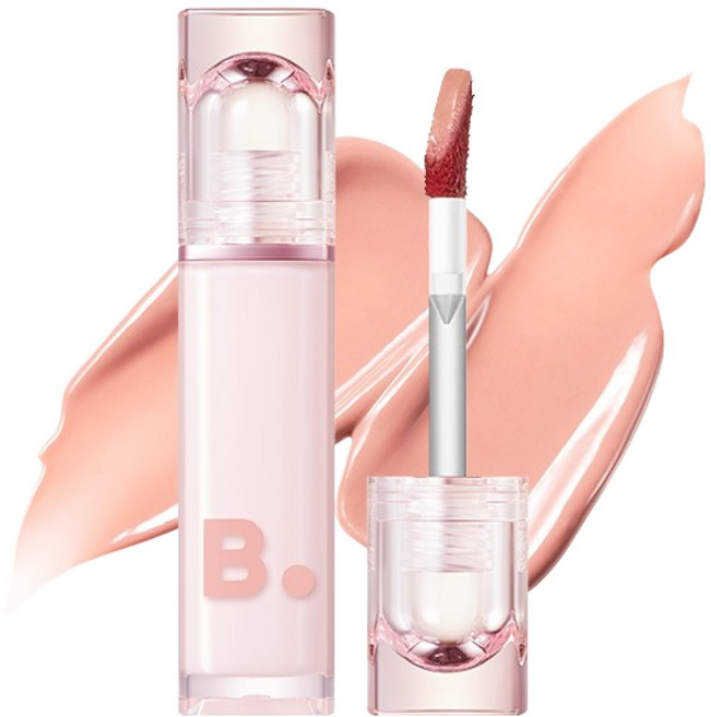 B.by BANILA 光澤薄紗唇釉, 1個, PK03 裸色柔軟