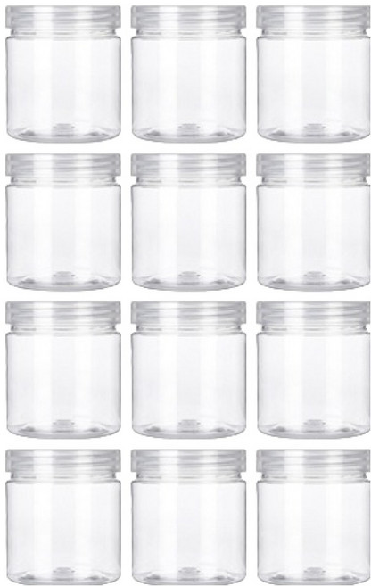 언더보스 원형 보관용기 55 x 55 cm, 12개, 투명