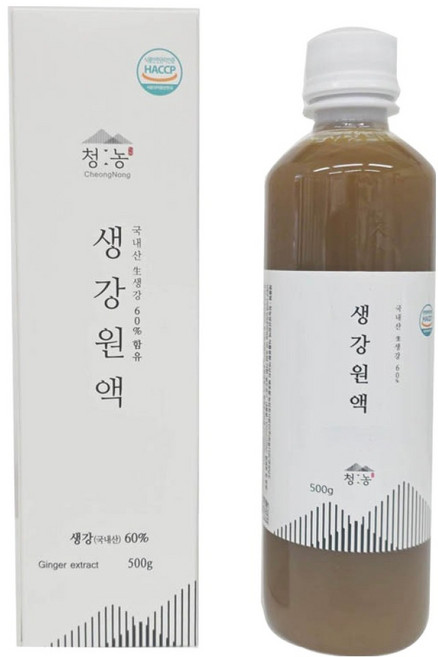 청농 생강원액, 500g, 1개, 1개입