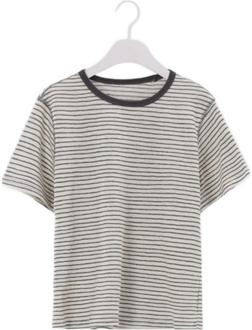 시크폭스 여성용 이루 스트라이프 티셔츠 61TS1541