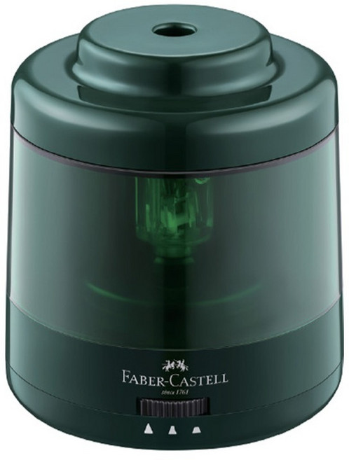 파버카스텔 전동 연필깎이, 1개, 그린