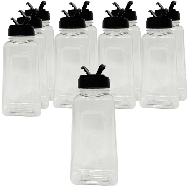 대경 ARS 후추 신형캡 조미료페트용기 검정, 10개, 900ml