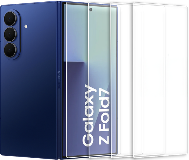 ODG 방탄 외부 강화유리 휴대폰 액정보호필름 4p 세트, 1세트