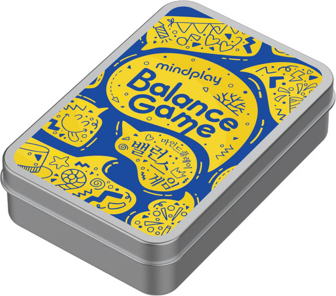 마인드플레이 유쾌한 아이스브레이킹 질문카드 밸런스 보드게임, 1개