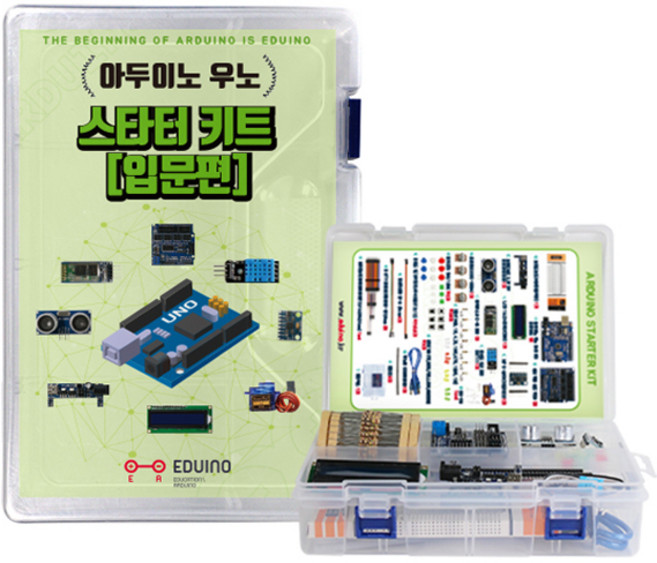 에듀이노 스타터 키트 입문편 아두이노 코딩교육 세트, 1세트