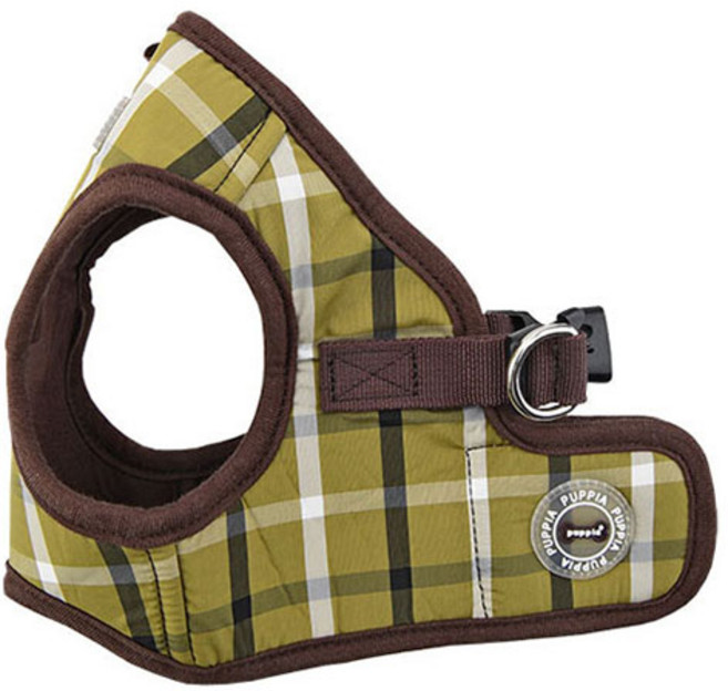 퍼피아 강아지 벡스터 조끼형 하네스, 올리브, 1개