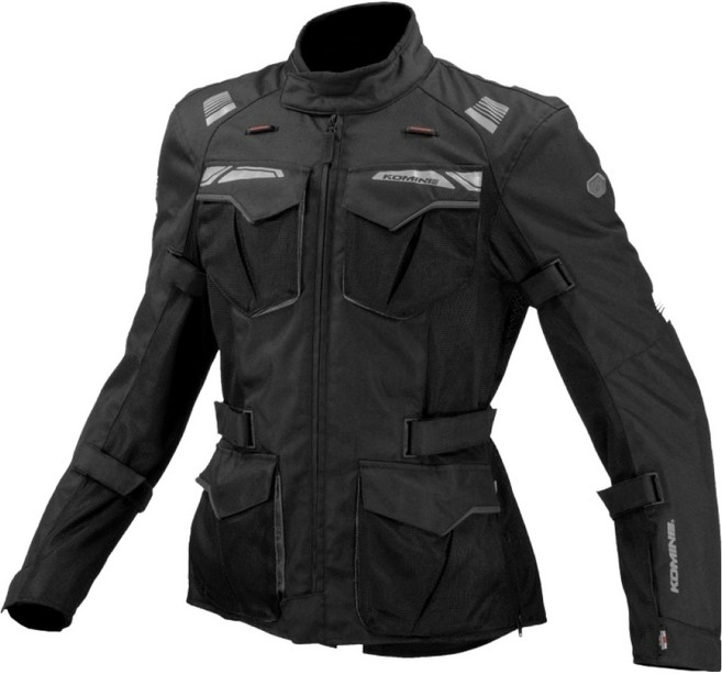 KOMINE PROTECT MESH ADVENTURE JACKET JK-150, 黑色