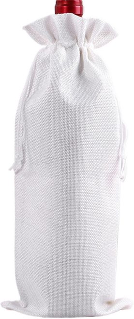 그리뉴얼 샴페인 와인 선물포장 쇼핑백, 화이트, 10개