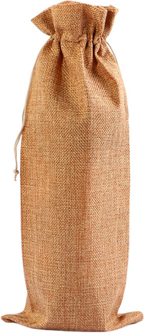 그리뉴얼 샴페인 와인 선물포장 쇼핑백, 진베이지, 10개