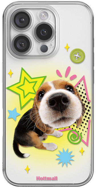 핫티몰 비글 버스트 강아지 프린팅 휴대폰 케이스