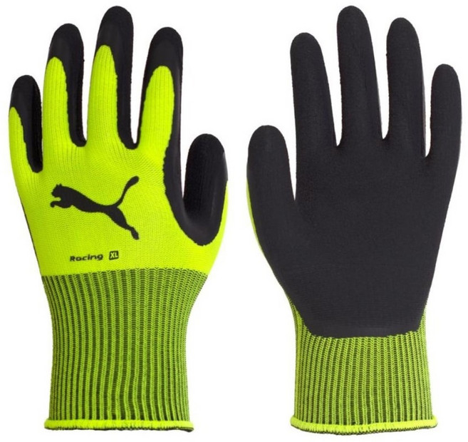 PUMA 止滑工作手套 PG-1350 XL, 黃色, 1套
