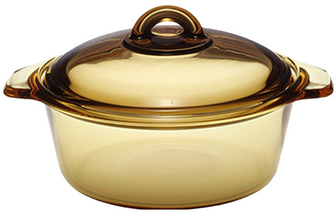 루미낙 엠버 블루밍 유리 양수냄비 1.5L, 1개, 19cm