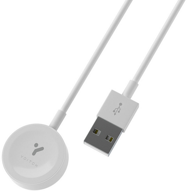 요이치 노바 USB A타입 무선충전기, 화이트, 1개