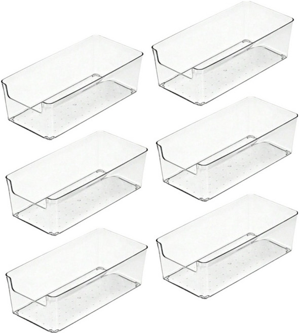코지웰 투명 다용도 소품 정리함, 6개