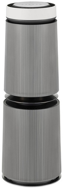 LG 電子 PuriCare 360度空氣清淨機 寵物功能增加版二代 LITE版 雙層 AS101DWT0, 白色