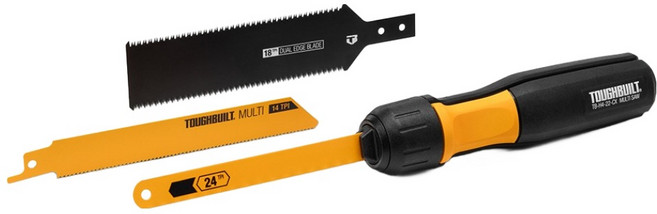 터프빌트 멀티형 핸드톱 + 톱날 3p 세트 TB-H4S3-22-CX, 1세트