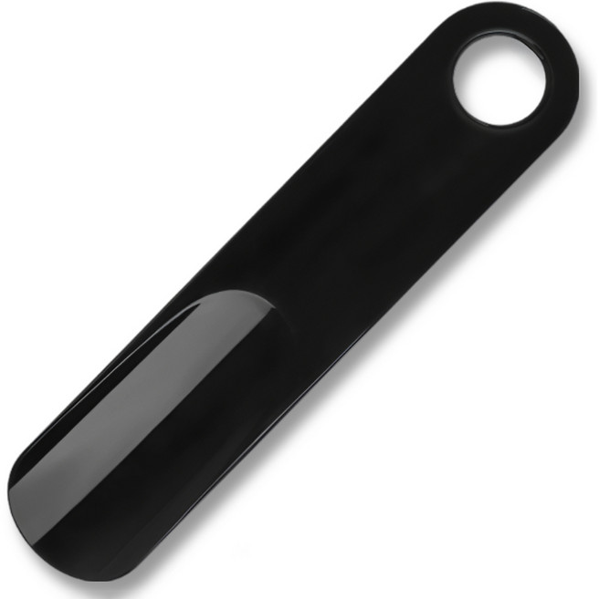 모모 휴대용 모던 깔끔 구두주걱, 블랙, 1개
