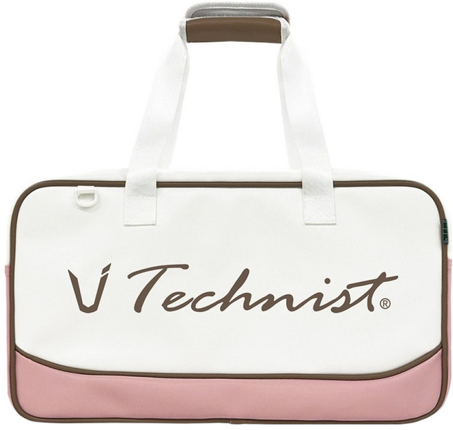 테크니스트 배드민턴 미니 라켓백 TNB66003, 1개, WHITE + PINK