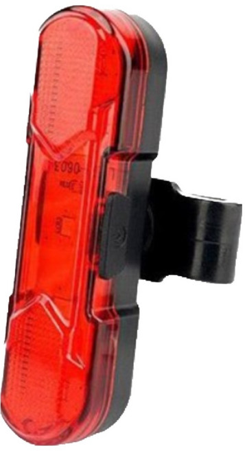 제스트윈 USB충전식 방수 자전거 킥보드 안전 후미등, 레드, 1개