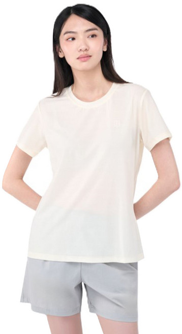 ONE BOY 女款 冰感A級冰科技透氣肌理感無印痕冰鋒T恤 NO.240031