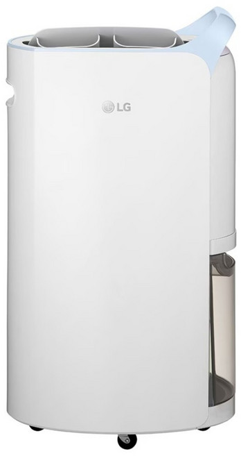 LG 電子 PuriCare UV抑菌 WiFi 雙變頻除濕機 粉藍色 16L, MD161QBE0