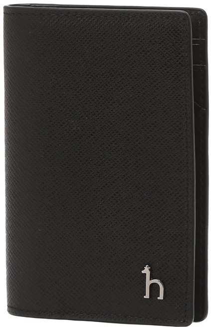 HAZZYS BASIC 素色牛皮卡夾 HJHO6E615BK