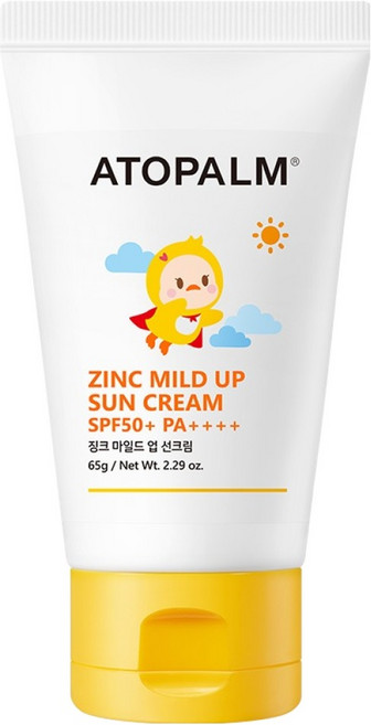 아토팜 징크 마일드 업 선크림 SPF50+ PA++++, 65g, 1개