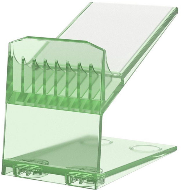 호후 플스5 PS5 듀얼센스 엣지 닌텐도 게임 컨트롤러 거치대 스탠드 핸들탑, 투명그린, 1개