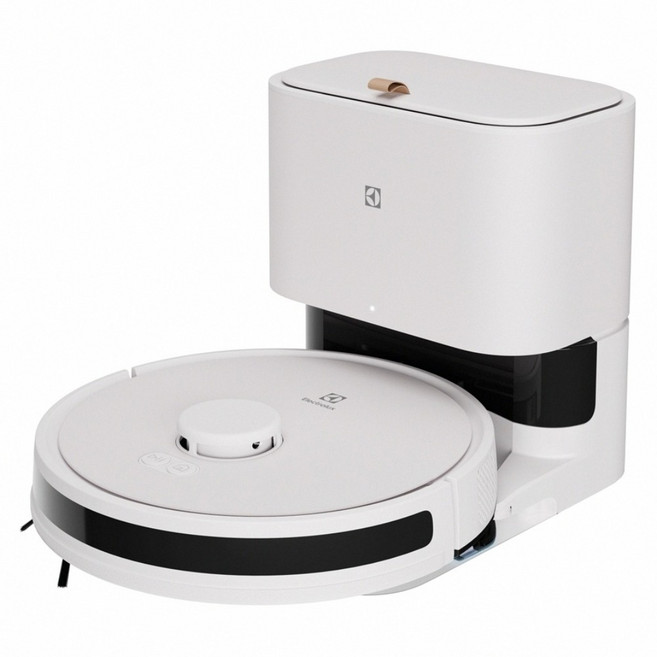 Electrolux 伊萊克斯 極適家居700 自動除塵掃拖機器人, 柔霧白, EFR71222DS