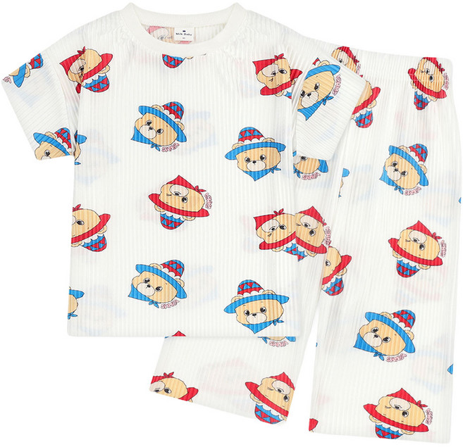 Milk Baby 斗篷嬰兒涼感上下衣套裝