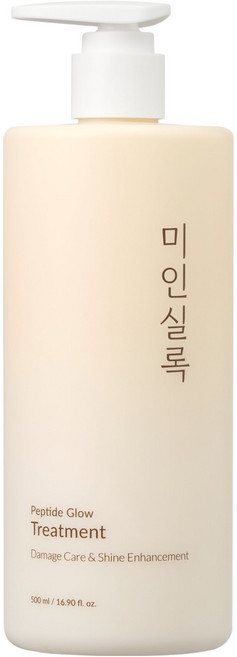 미인실록 펩타이드 글로우 헤어트리트먼트, 1개, 500ml