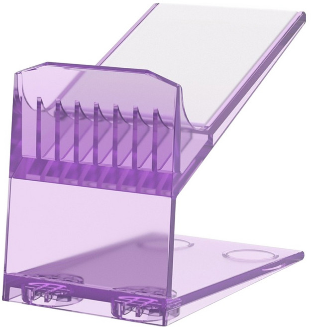 호후 플스5 PS5 듀얼센스 엣지 닌텐도 게임 컨트롤러 거치대 스탠드 핸들탑, 투명보라, 1개