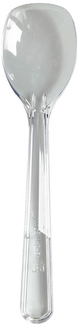 생활을그리다 디저트 미니 스푼 9cm 투명 벌크포장, 1개, 150개입