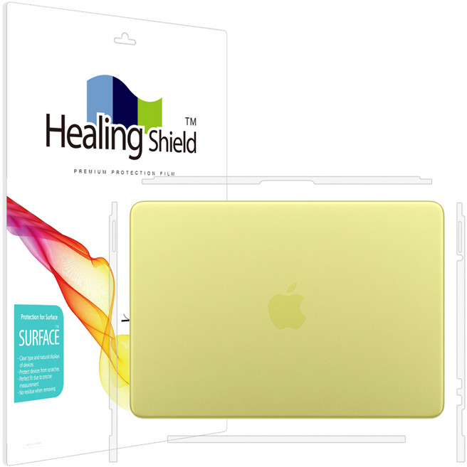 힐링쉴드 맥북네오 2026 무광 측면테두리 보호필름 2p 세트, 1세트